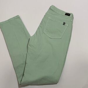 Angry Rabbit Skinny Green Denim Jean